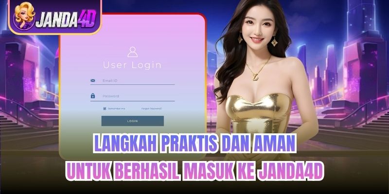 Langkah praktis dan aman untuk berhasil masuk ke Janda4d