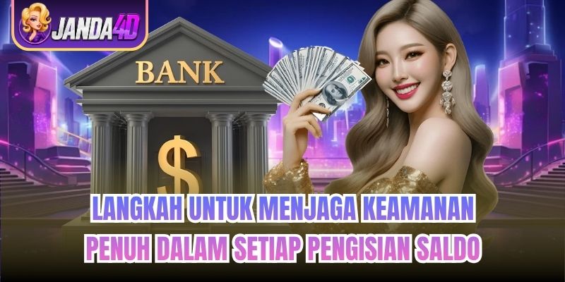 Langkah untuk menjaga keamanan penuh dalam setiap pengisian saldo